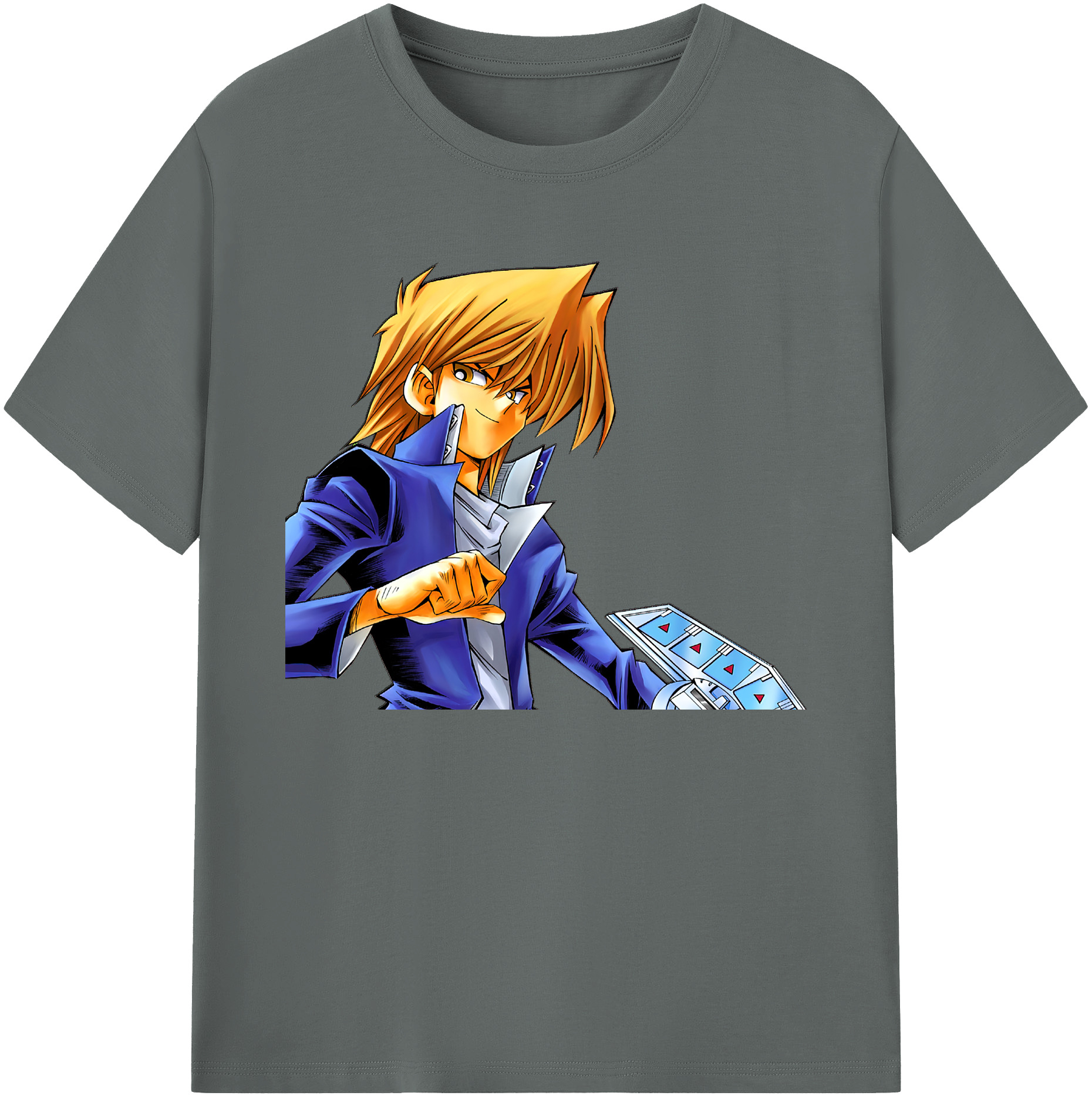 （画像用） 遊☆戯☆王 Yu-Gi-Oh! 綿100％ メンズ半袖Tシャツ｜肌触りやわらか＆通気性